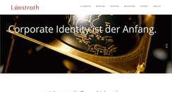 Desktop Screenshot of luenstroth-corporate-identity.com